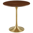 Gold/Walnut